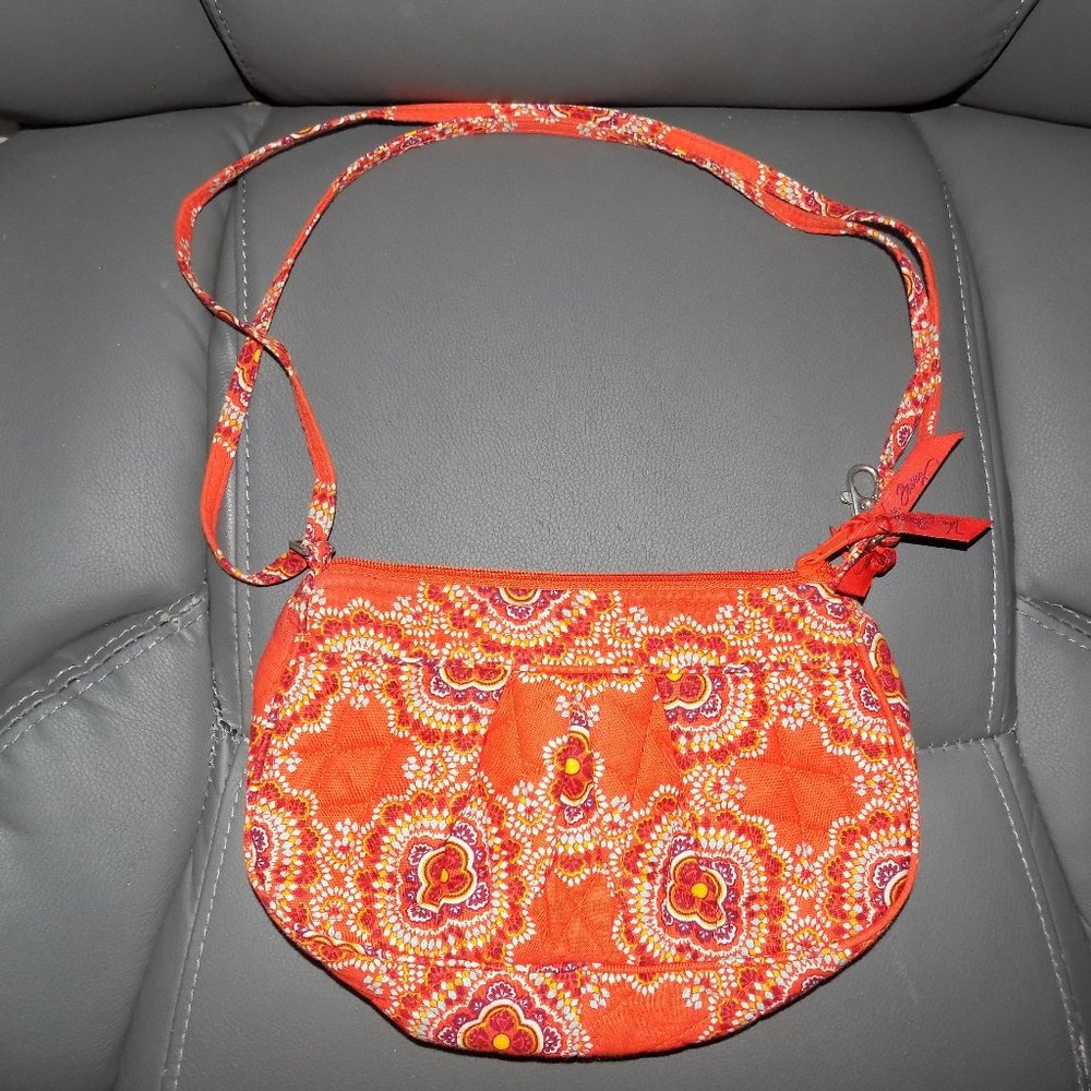 Vera Bradley Frannie Crossbody Shoulder Bag in Pap